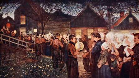 Religiöse Prozession II, 1904